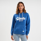 Promo Sweat à capuche hoodie bleu electrique femme à 25,99 € dans le catalogue La Halle à Saint-Martial-d'Artenset