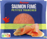 SAUMON FUMÉ PETITES TRANCHES AUCHAN - AUCHAN - Auchan Supermarché à Toulouse SAUMON FUMÉ PETITES TRANCHES AUCHAN - AUCHAN en promo chez Auchan Supermarché Toulouse à 3,69 €