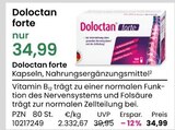 Aktuelles Doloctan forte Angebot bei REWE in Düsseldorf ab 34,99 €