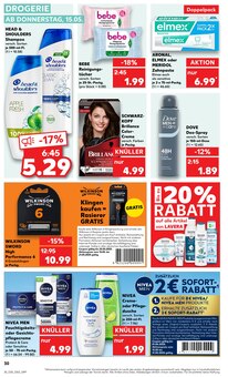 Rasierer im aktuellen Kaufland Prospekt (Hamm) Rasierer im Kaufland Prospekt "Aktuelle Angebote" mit 52 Seiten (Hamm)
