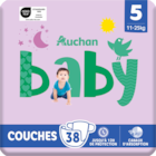 Promo Couches Auchan Baby à 6,07 € dans le catalogue Auchan Hypermarché à La Charité-sur-Loire