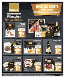 Steak im EDEKA Prospekt "Wir lieben Lebensmittel." mit 31 Seiten (Regensburg)