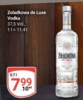 Zoladkowa de Luxe Vodka im Angebot bei GLOBUS in Frankenthal Zoladkowa de Luxe Vodka Angebote bei GLOBUS Frankenthal für 7,99 €
