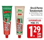 Tomatenmark im EDEKA Prospekt Tomatenmark von Oro di Parma im aktuellen EDEKA Prospekt für 1,29 €
