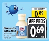 Kaffee-Milch im EDEKA Prospekt Kaffee-Milch von Bärenmarke im aktuellen EDEKA Prospekt für 0,69 €