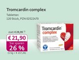 mea - meine apotheke - Tromcardin complex Angebot im Prospekt Tromcardin complex bei mea - meine apotheke im Prospekt "" für 21,90 €