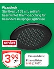 Pizzablech im Angebot bei GLOBUS in Bochum Pizzablech Angebote von Zenker bei GLOBUS Bochum für 3,99 €
