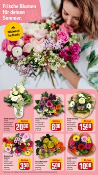 Blumen im REWE Prospekt "Dein Markt" mit 22 Seiten (Essen)