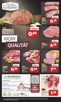 Schweinefleisch im combi Prospekt "Markt - Angebote" mit 31 Seiten (Oldenburg)