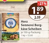 Bergkäse Scheiben im V-Markt Prospekt Bergkäse Scheiben von Herz Sennerai im aktuellen V-Markt Prospekt für 1,89 €