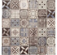 Bricoman Fréjus - MOSAIQUE 29.8X29.8CM CARREAU CIMENT MARRON/BEIGE Promo MOSAIQUE 29.8X29.8CM CARREAU CIMENT MARRON/BEIGE dans le catalogue Bricoman "Printemps 2020" à Fréjus