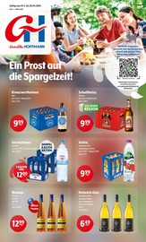 Aktueller Getränke Hoffmann Getränkemarkt Prospekt in Woltersdorf und Umgebung, "Aktuelle Angebote" mit 8 Seiten, 15.04.2024 - 20.04.2024