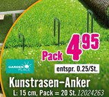 Kunstrasen-Anker Angebote von Garden Place bei Hornbach Kiel für 4,95 €
