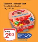 Thunfisch-Salat im Angebot bei GLOBUS in Rostock Thunfisch-Salat Angebote von Saupiquet bei GLOBUS Rostock für 2,00 €
