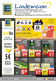 EDEKA Prospekt "Aktuelle Angebote" für Dortmund, 24 Seiten, 07.04.2026 - 11.04.2026