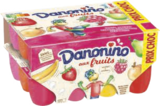 Fromage frais aux fruits panachés - DANONINO dans le catalogue Carrefour