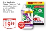 Aktuelles Waschmittel Flüssig Angebot bei GLOBUS in Halle (Saale) ab 19,99 €