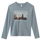Ernstings family Kaarst - Jungen Langarmshirt mit Print Angebot im Prospekt Jungen Langarmshirt mit Print bei Ernstings family im Kaarst Prospekt für 9,99 €