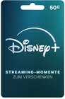 Geschenkkarte im Angebot bei REWE in Kempten Geschenkkarte Angebote von Disney+ bei REWE Kempten