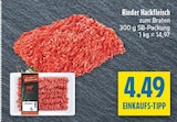 Aktuelles Rinder Hackfleisch Angebot bei diska in Erfurt ab 4,49 €