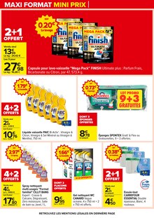 Promo Entretien Maison dans le catalogue Carrefour du moment à la page 16
