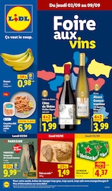 Vin en promo dans le catalogue Lidl à la page 1