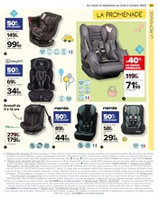 Siège auto Angebote im Prospekt "Parents malins, il n'y a pas de petites économies" von Carrefour auf Seite 23
