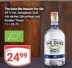 Aktuelle Gin Angebote bei GLOBUS in Bochum Aktuelles Bio Munich Dry Gin Angebot bei GLOBUS in Bochum ab 24,99 €