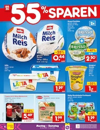 Frischkaese im Netto Marken-Discount Prospekt "Aktuelle Angebote" auf Seite 8