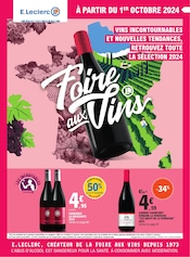 Prospectus E.Leclerc à Mardié, "Foire aux Vins", 104 pages de promos valables du 01/10/2024 au 12/10/2024