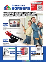 Bauzentrum Borgers Prospekt für Bocholt mit 8 Seiten Bauzentrum Borgers Prospekt für Bocholt: "Aktuelle Angebote", 8 Seiten, 04.09.2026 - 12.09.2026