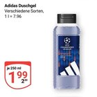 Duschgel im Angebot bei GLOBUS in Pirmasens Duschgel Angebote von Adidas bei GLOBUS Pirmasens für 1,99 €