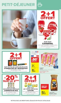 Promotion Lipton dans le prospectus Carrefour, valable du 07/04/2026 au 20/04/2026 Promo Lipton dans le catalogue Carrefour du moment à la page 9