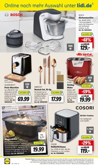 Küchenmaschine Bosch Angebot im aktuellen Lidl Prospekt auf Seite 42