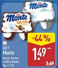 Monte von ZOTT für 1,49 € bei ALDI Nord im Angebot Monte von ZOTT im aktuellen ALDI Nord Prospekt