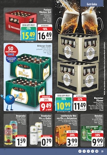 Bitburger im EDEKA Prospekt "Aktuelle Angebote" mit 24 Seiten (Paderborn)