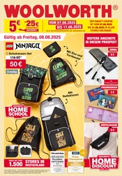 Aktueller Woolworth Discounter Prospekt in Bindlach und Umgebung, "Aktuelle Angebote" mit 50 Seiten, 08.08.2025 - 18.08.2025