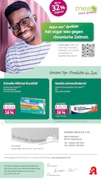 mea - meine apotheke Prospekt für Kressbronn mit 4 Seiten mea - meine apotheke Prospekt für Kressbronn: "Unsere Juni-Angebote", 4 Seiten, 01.06.2026 - 30.06.2026
