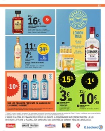 Offre Lillet Blanc dans le catalogue E.Leclerc du moment à la page 23