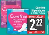 Hygieneprodukte im EDEKA Prospekt Slipeinlagen von Carefree im aktuellen EDEKA Prospekt für 2,22 €