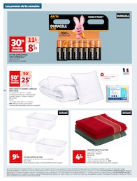 Offre Oreiller dans le catalogue Auchan Hypermarché du moment à la page 50