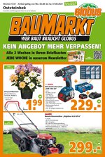 Globus-Baumarkt Prospekt für Hamburg mit 24 Seiten Globus-Baumarkt Prospekt für Hamburg: "WER BAUT BRAUCHT GLOBUS", 24 Seiten, 01.08.2021 - 07.08.2021
