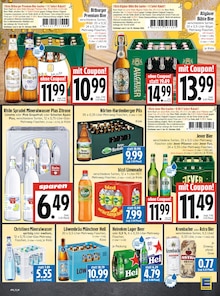 Bitburger im aktuellen EDEKA Prospekt (Gießen) Bitburger im EDEKA Prospekt "Aktuelle Angebote" mit 20 Seiten (Gießen)