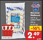 Münchner Weißwurst im Angebot bei Netto Marken-Discount in Plauen Münchner Weißwurst Angebote von Wolf bei Netto Marken-Discount Plauen für 2,49 €