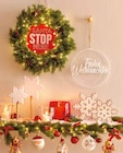 Weihnachtsdekoration im Segmüller Prospekt LED-Schild „Santa“ im aktuellen Segmüller Prospekt für 1,49 €