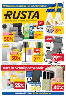 Rusta Prospekt Willkommen zu Hause in Schweden! mit 20 Seiten