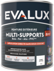 Peinture multi-s satin 2,5 l - EVALUX - Brico Dépôt à Cholet Peinture multi-s satin 2,5 l - EVALUX en promo chez Brico Dépôt Cholet à 39,90 €