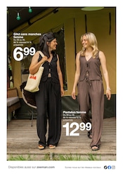 Promos Pantalon Femme dans le catalogue "Cette semaine : tout ce que vous emportez en vacances." de Zeeman Pantalon Femme en promo dans le catalogue Zeeman à la page 16