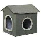 PawHut Katzenhaus grau PVC B/H/L: ca. 43,5x40,5x39 cm für 18,99 € bei POCO im Angebot PawHut Katzenhaus grau PVC B/H/L: ca. 43,5x40,5x39 cm im aktuellen POCO Prospekt