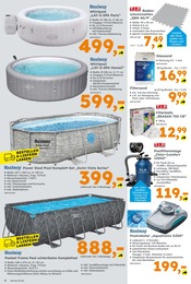 Pool im Globus-Baumarkt Prospekt in Völklingen Aktueller Globus-Baumarkt Prospekt mit Pool, "Immer eine Idee besser", Seite 4